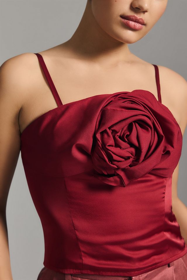 Let Me Be 3-D Rose Top #3