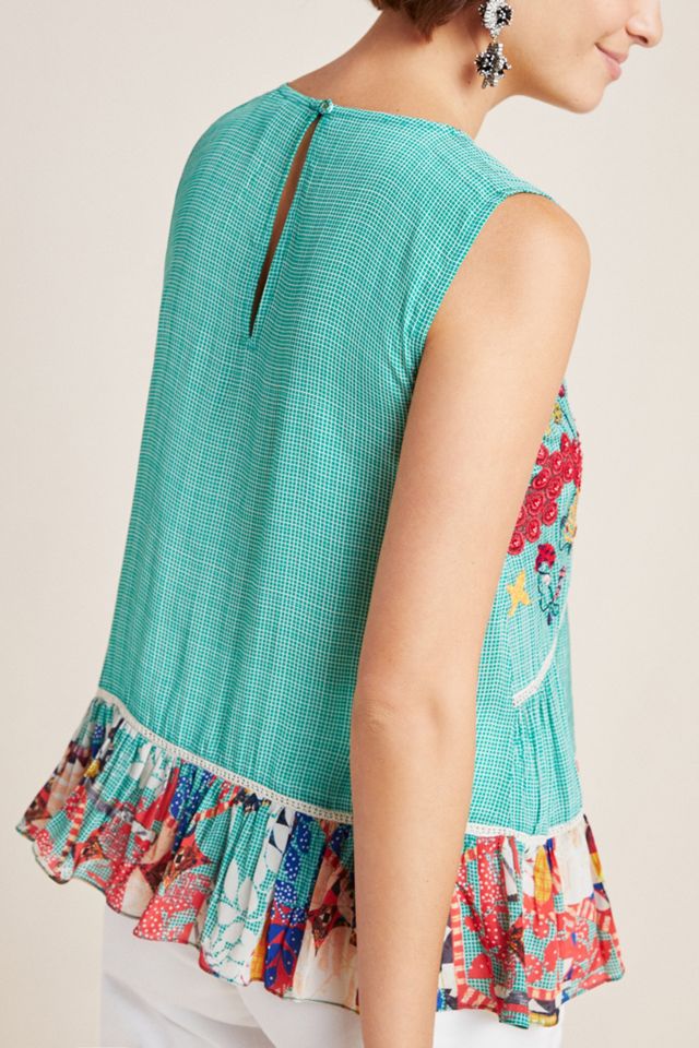 Tropez Embroidered Blouse #1