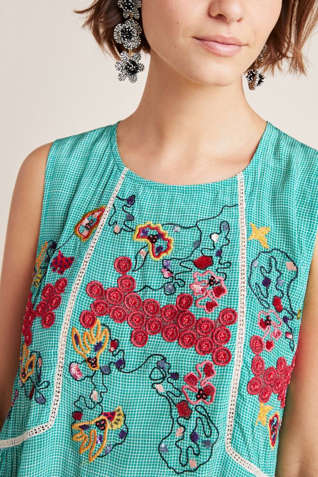 Tropez Embroidered Blouse #3