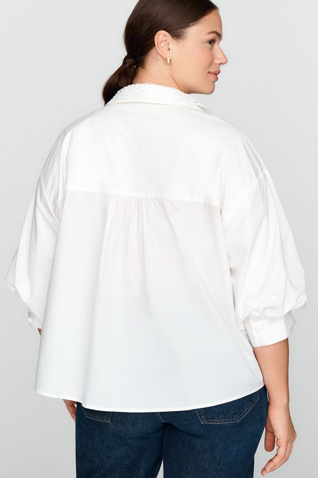 English Factory Plus 100% Cotton Buttondown Shirt #1
