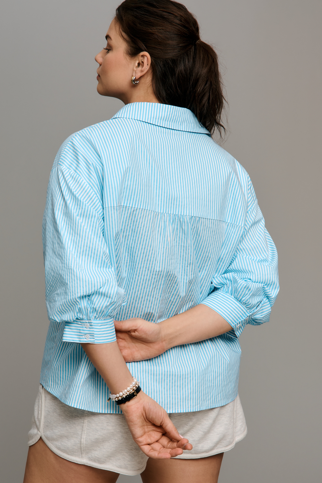 English Factory Striped Buttondown Shirt