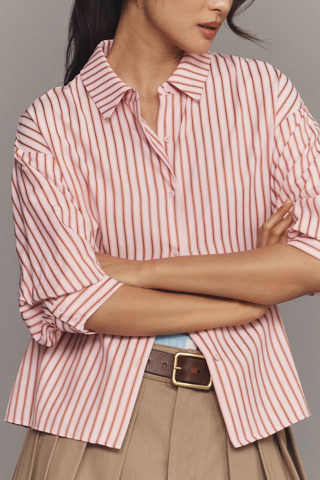 English Factory Striped Buttondown Shirt #1