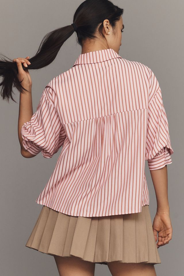 English Factory Striped Buttondown Shirt #3