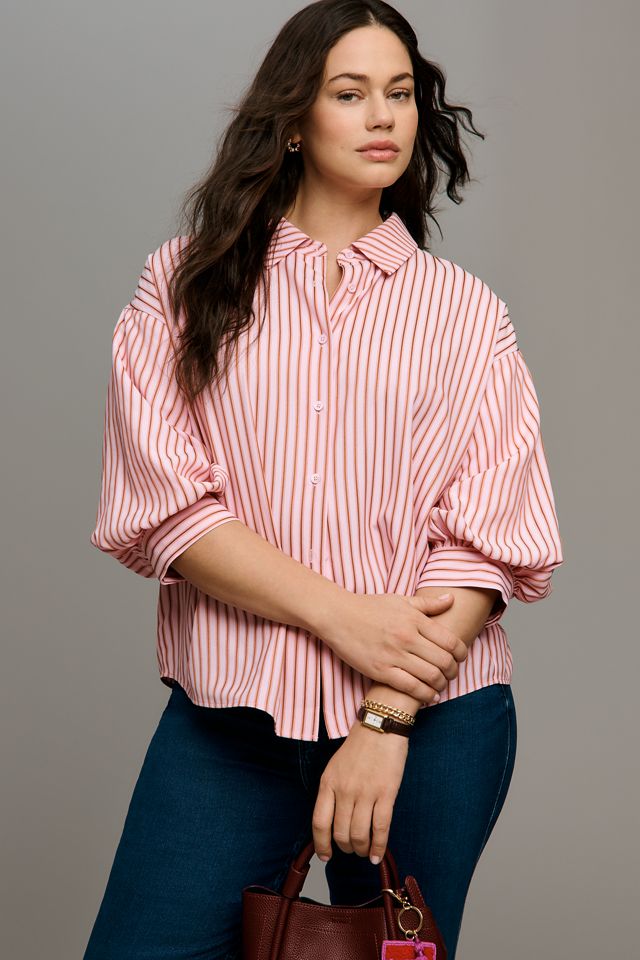 English Factory Striped Buttondown Shirt #4