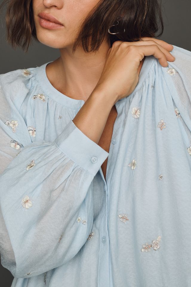 English Factory Embroidered Top #1