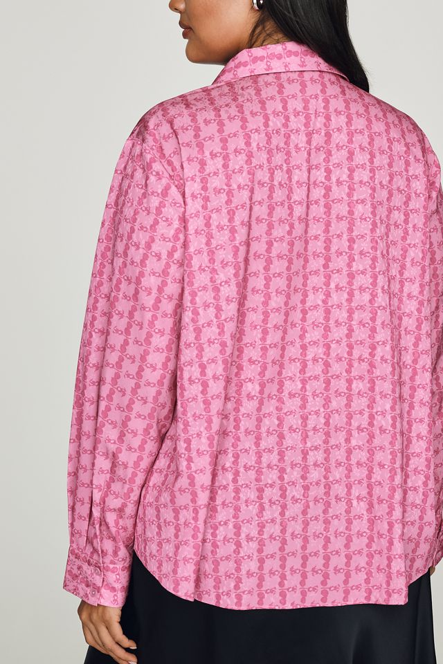 English Factory V-Neck Buttondown Top #3