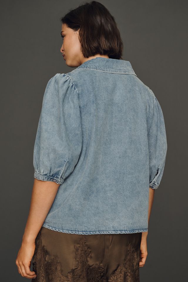 English Factory Collared V-Neck Top #3