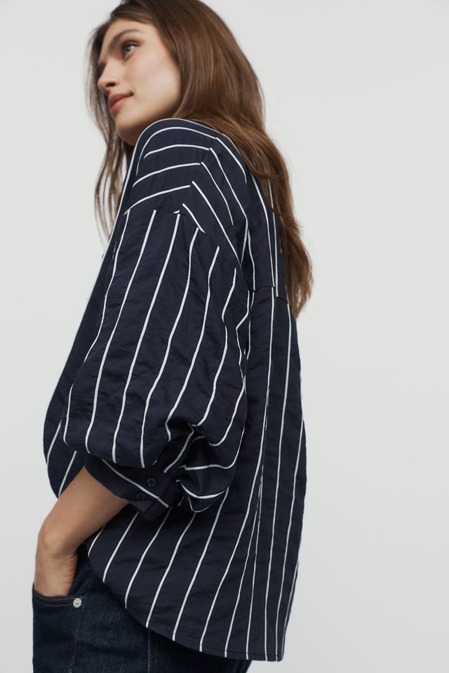 English Factory Balloon Sleeve Buttondown Shirt #1