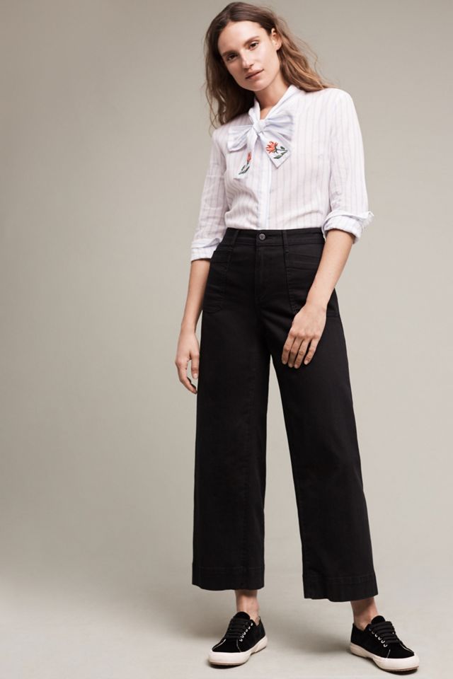 Tied Pinstripe Buttondown #1