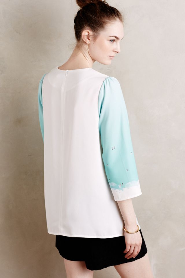 Blue Lagoon Blouse #1