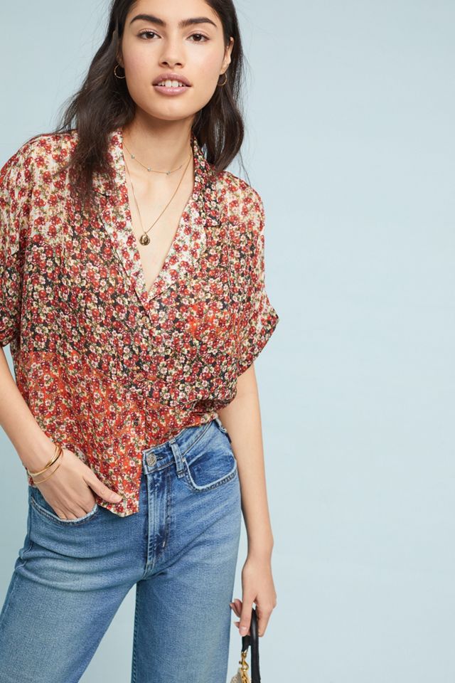 Floral Melody Blouse | Anthropologie