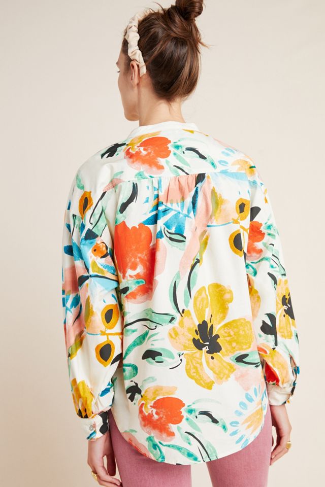 Crisanta Poplin Buttondown #1