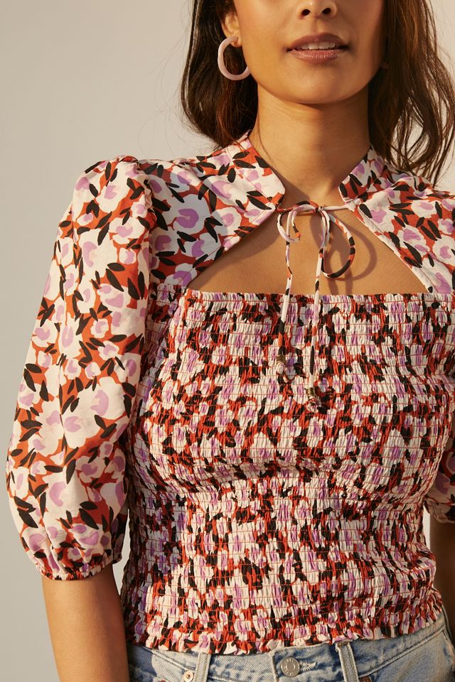 Maeve Smocked Blouse #2