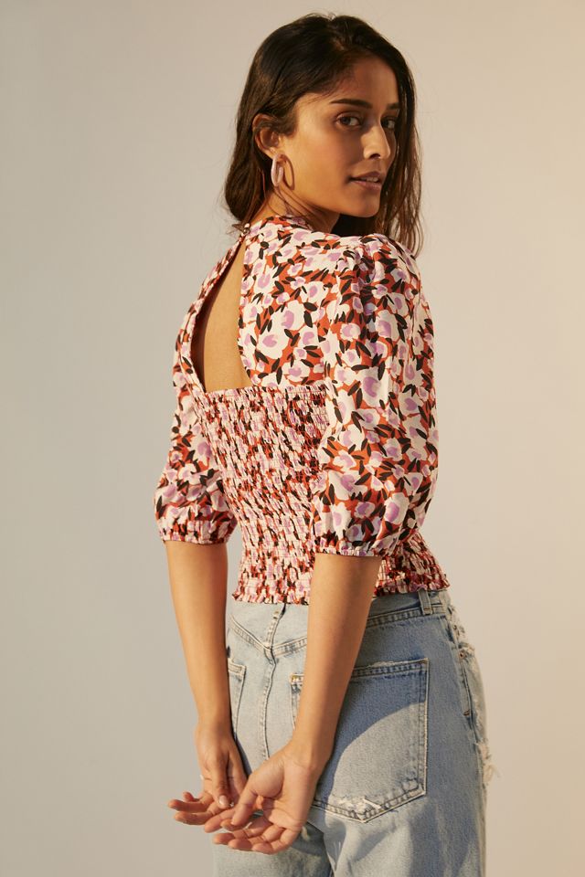 Maeve Smocked Blouse #3