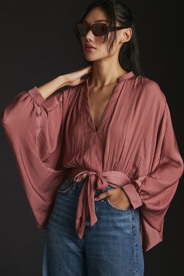 Desert Geo Batwing Blouse
