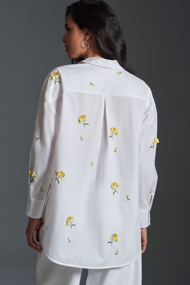 Bennet Buttondown Shirt by Maeve: Embroidered Edition #1