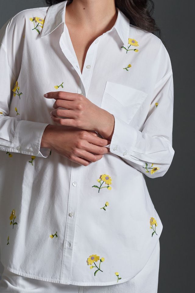 Bennet Buttondown Shirt by Maeve: Embroidered Edition #2