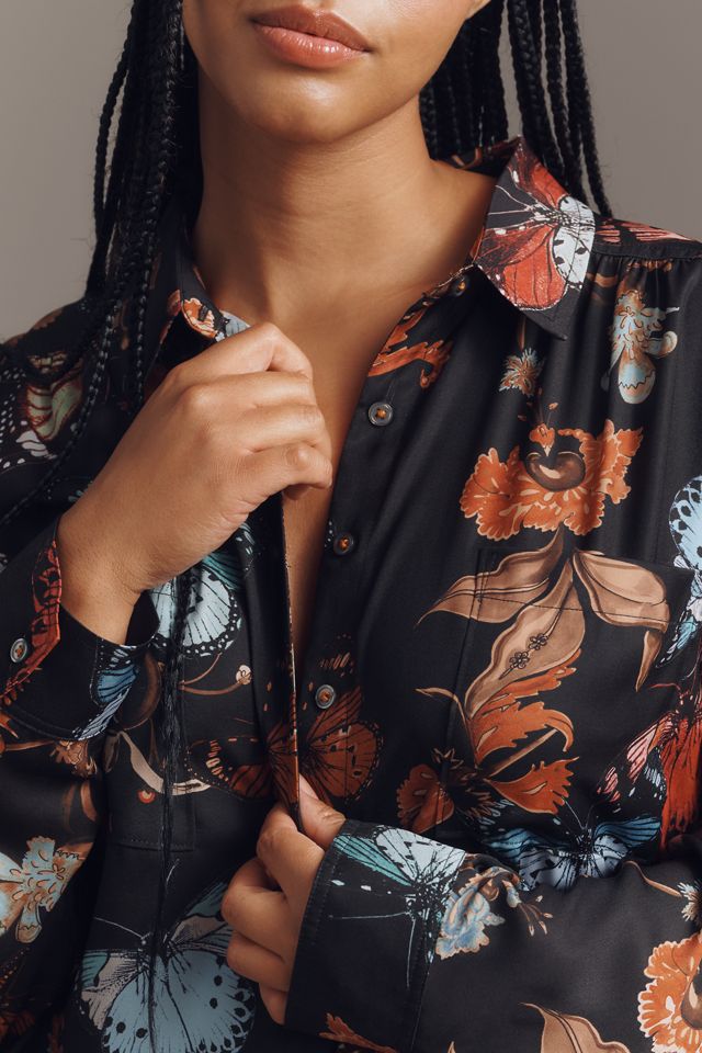 The Brielle Relaxed Buttondown Blouse #6