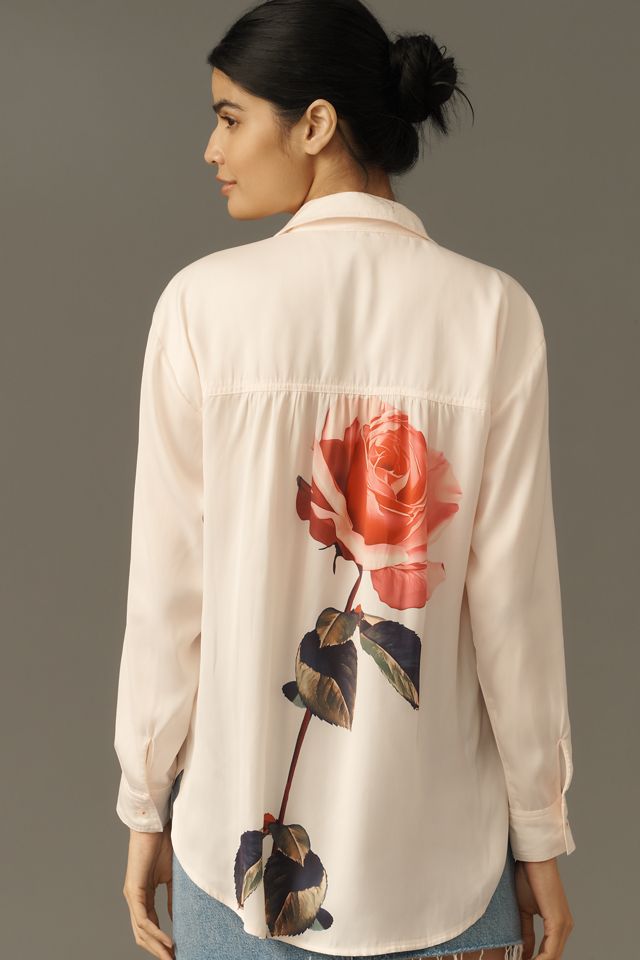 The Brielle Relaxed Buttondown Blouse #1