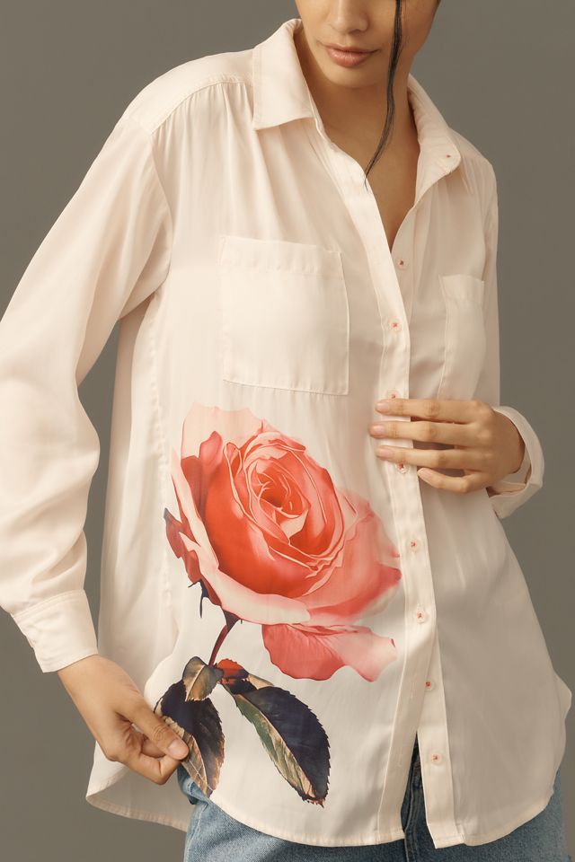 The Brielle Relaxed Buttondown Blouse #3