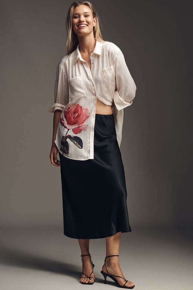 The Brielle Relaxed Buttondown Blouse #6