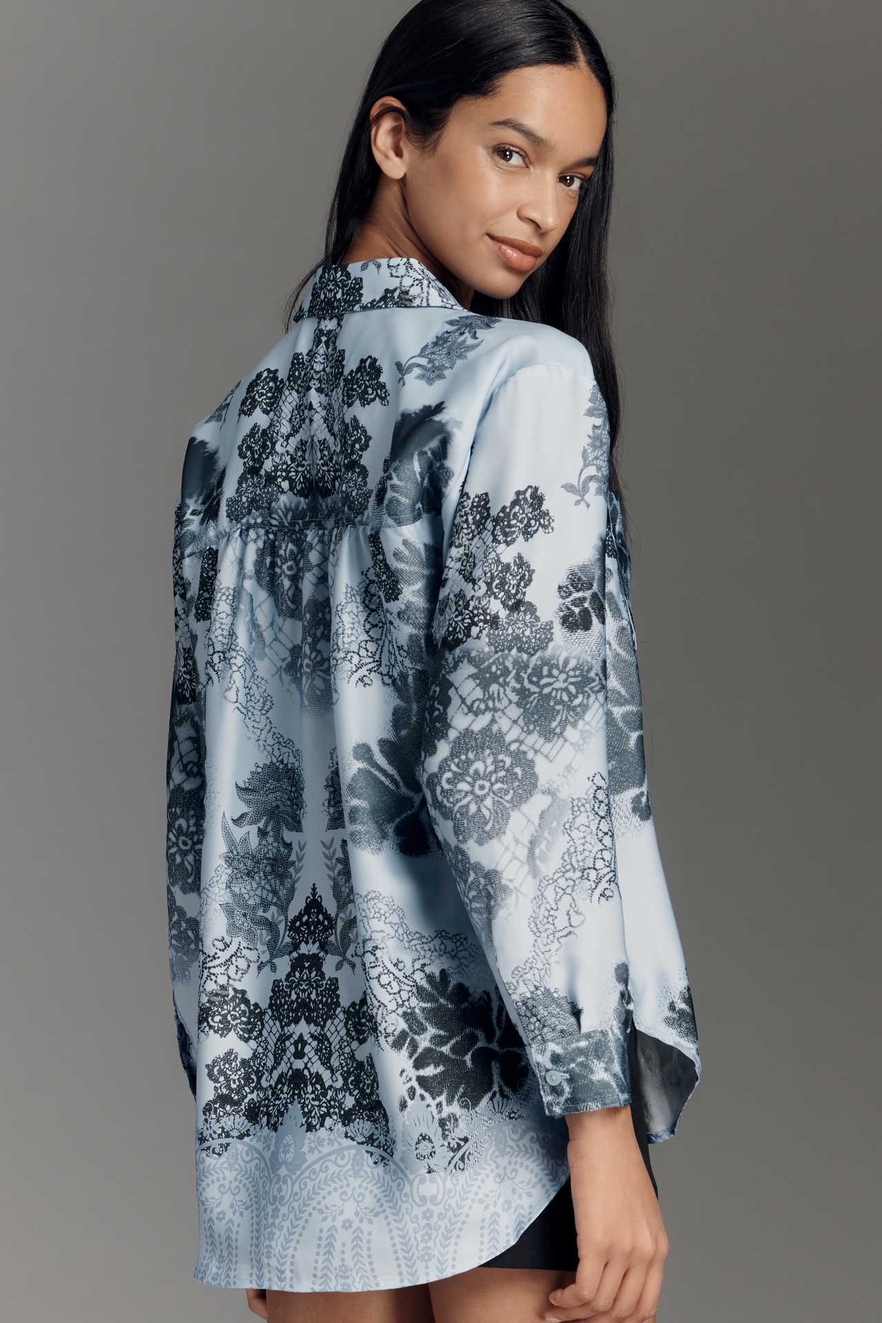 The Brielle Relaxed Buttondown Blouse