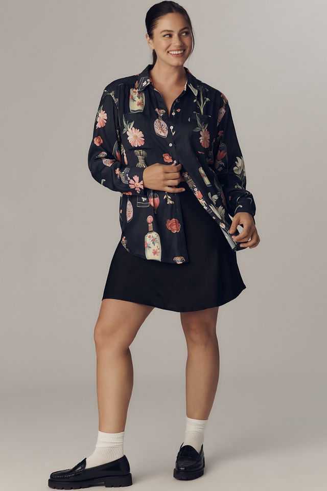 By Anthropologie Relaxed Buttondown Blouse