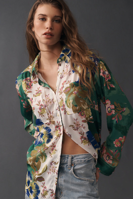 The Brielle Relaxed Buttondown Blouse