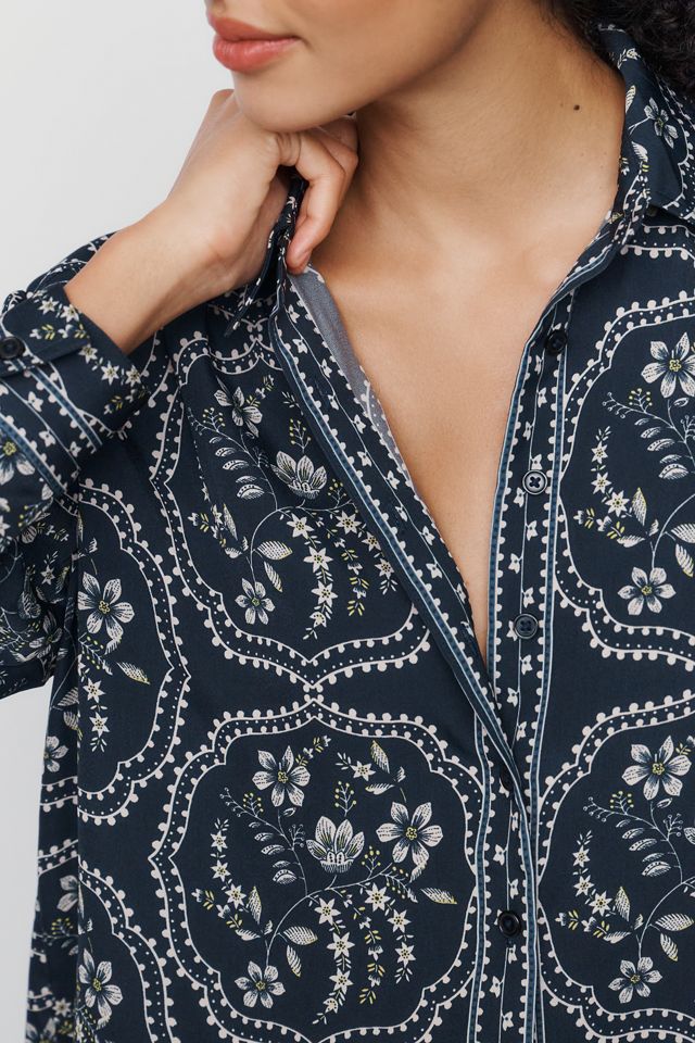 By Anthropologie Brielle Relaxed Buttondown Blouse #3