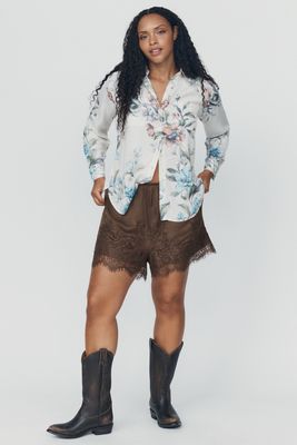 By Anthropologie Brielle Relaxed Buttondown Blouse