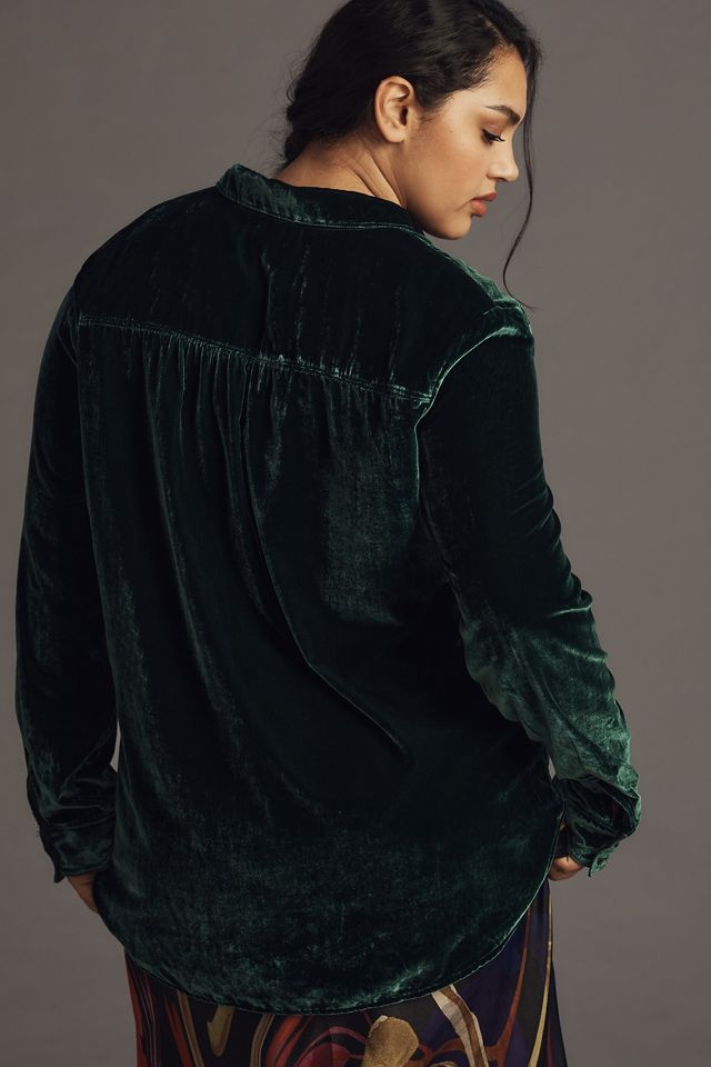The Hadley Relaxed Buttondown Shirt by Pilcro: Velvet Edition #5