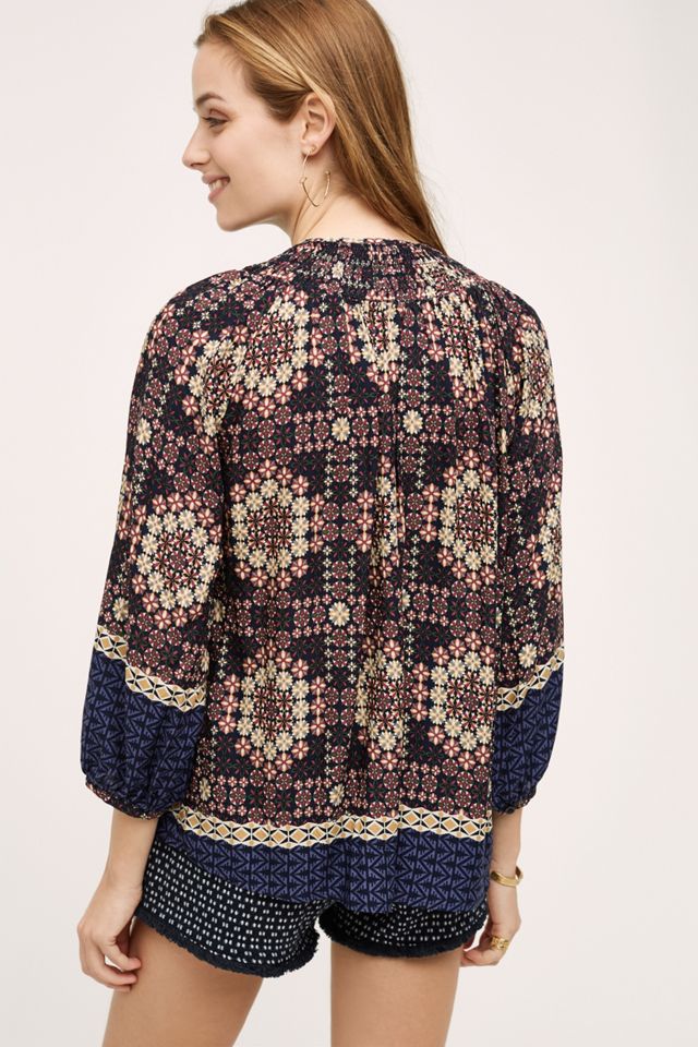 Kay Peasant Top #1