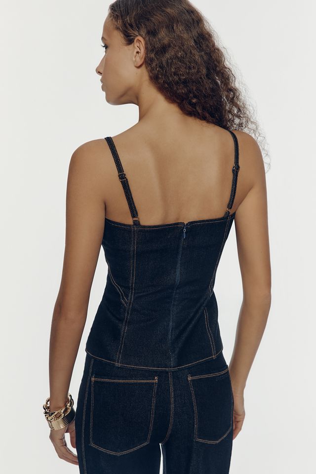 Avec Les Filles Hourglass Button-Front Top #3