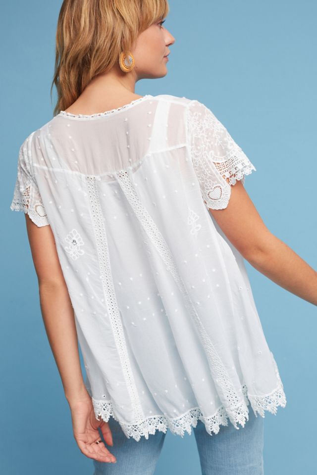 Annika Lace-Trimmed Tunic #2