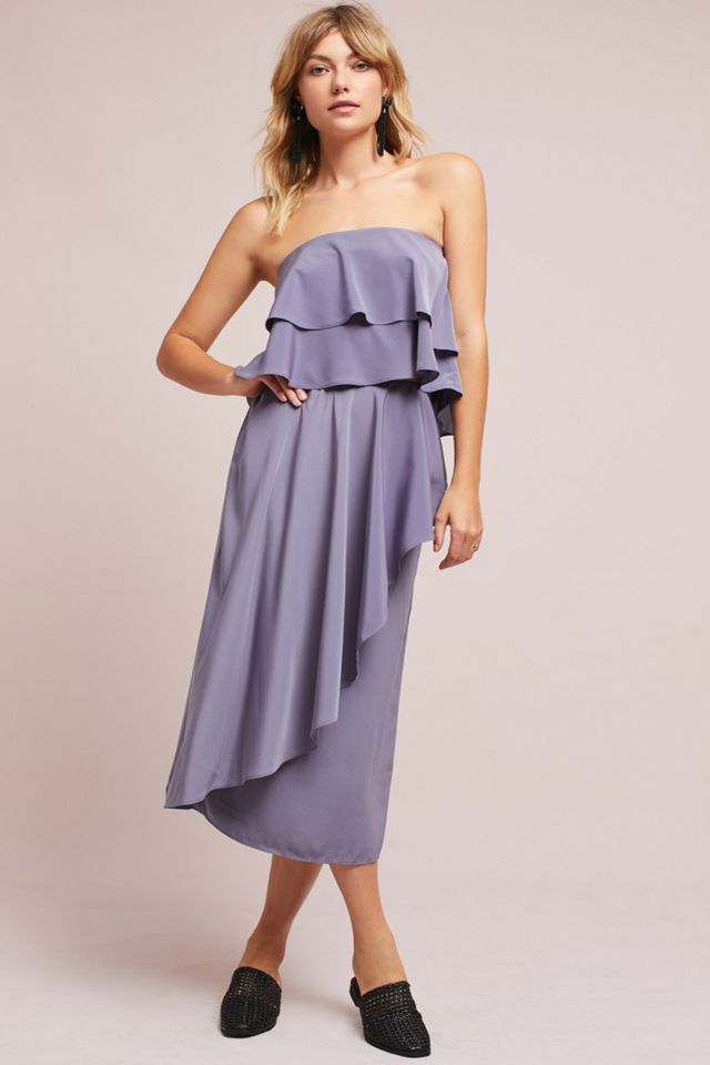 Strapless Ruffled Top #1