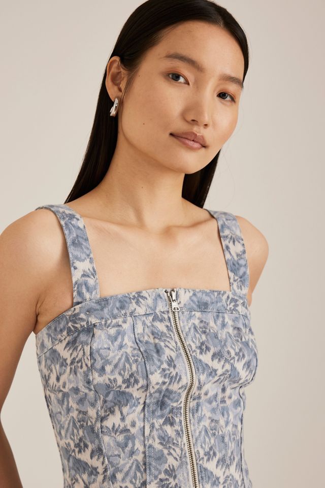 Haut Bustier en Denim Sculpté Levi's #4