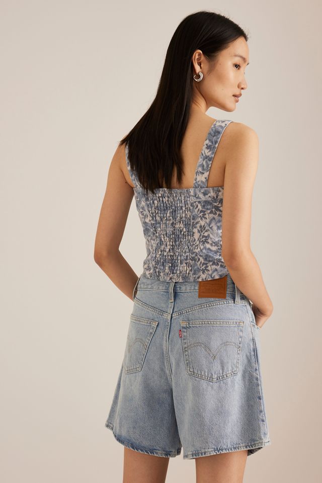 Haut Bustier en Denim Sculpté Levi's #1