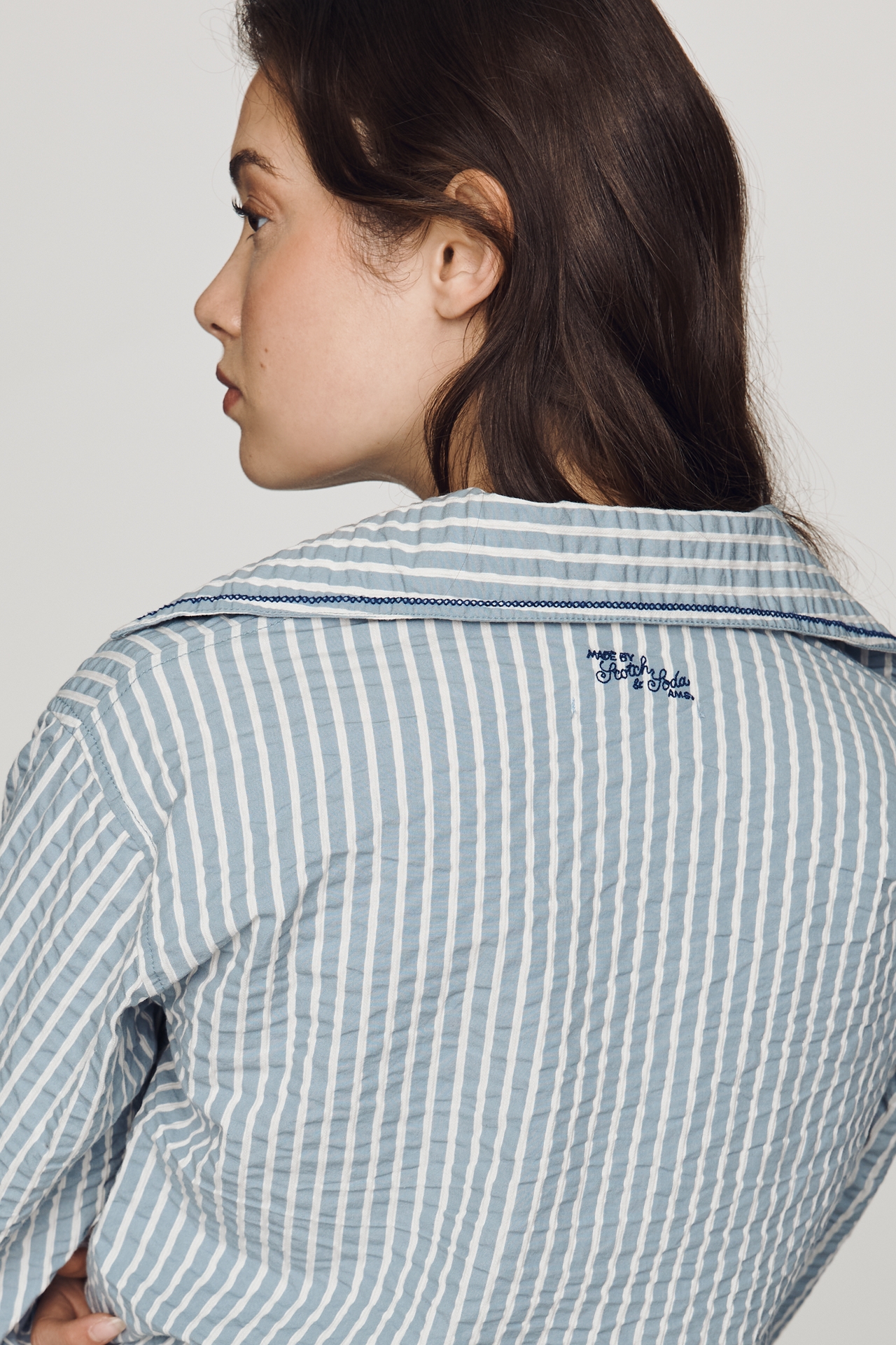Scotch & Soda Embroidered Long-Sleeve Tunic