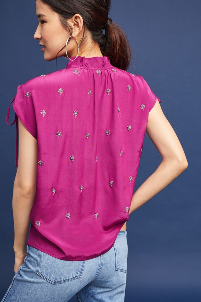 Iris Silk Top #3