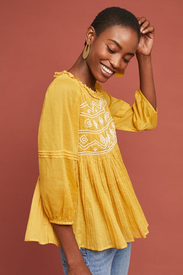 Vivian Beaded Blouse #1