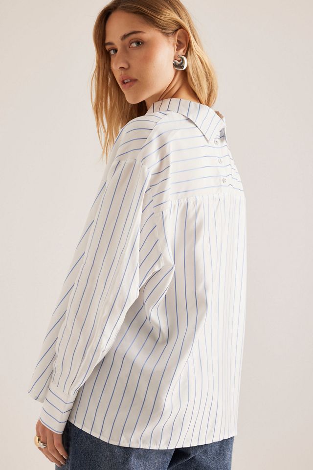 Chemise rayée Selected Femme Mairin #1