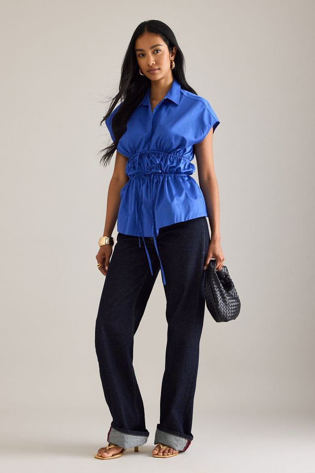 Selected  Ally Tie-Front Blouse #2