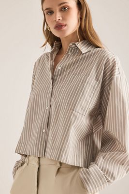 Selected Camicia Corta Boxy Astha
