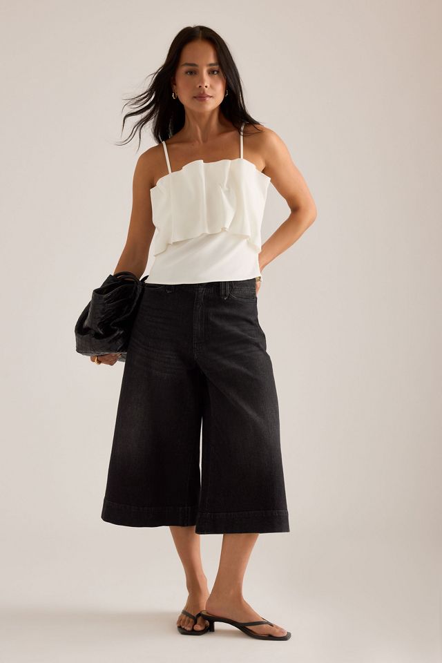 Selected Vinelle Plissiertes Bandeau-Top #1