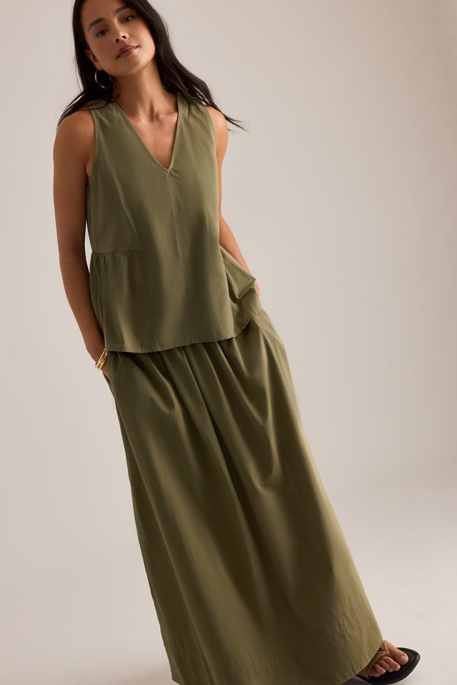 Top Peplum Senza Maniche con Scollo a V Selected #3