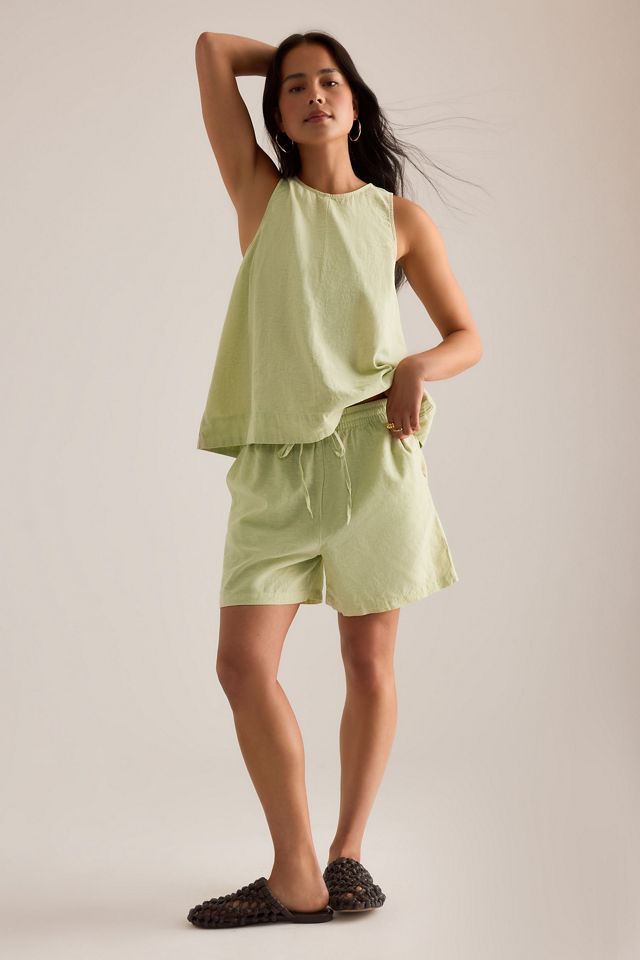 Selected Top Luisa de Mezcla de Lino #4