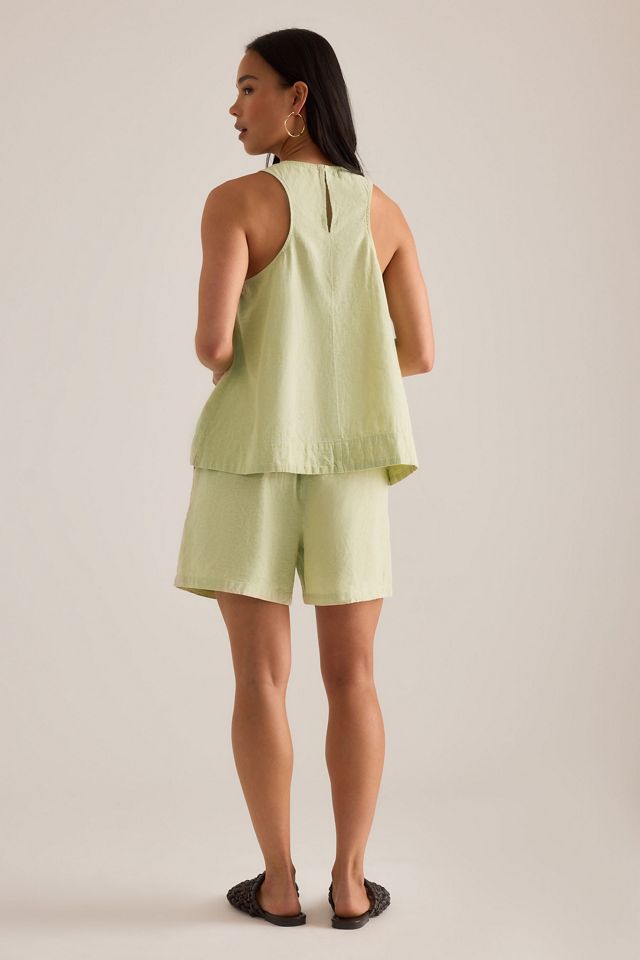 Selected Top Luisa de Mezcla de Lino #5
