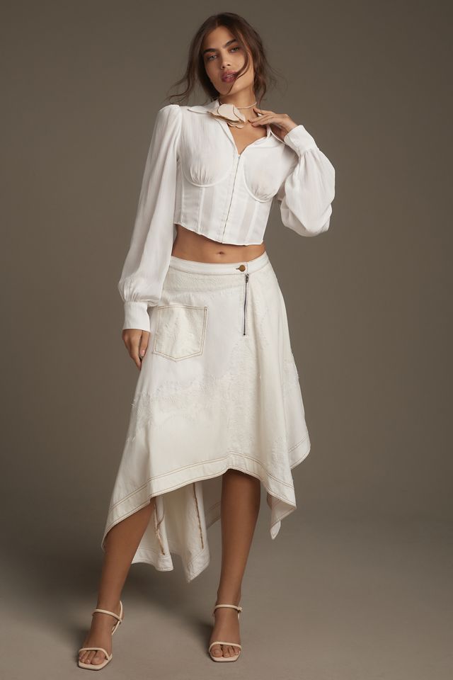 ASTR The Label Joree Long-Sleeve Corset Top #2