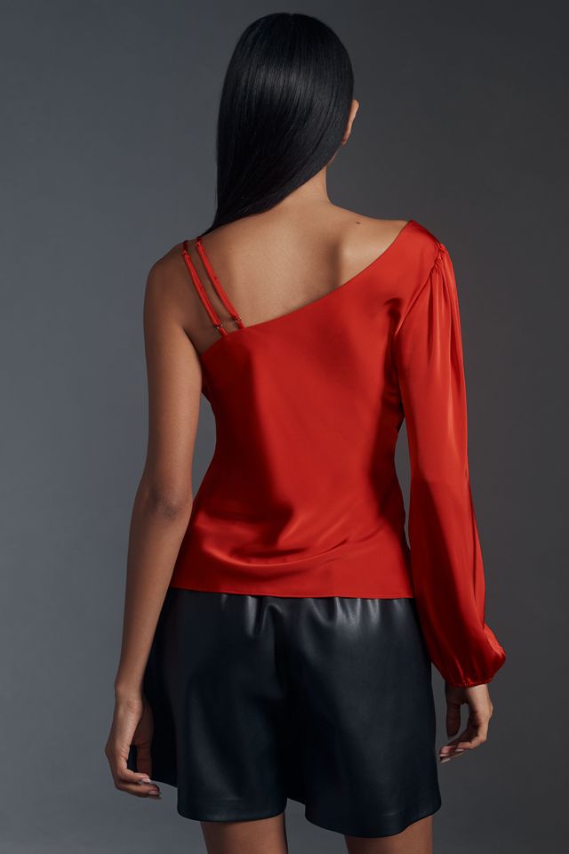 ASTR The Label Jenah One-Shoulder Top #1
