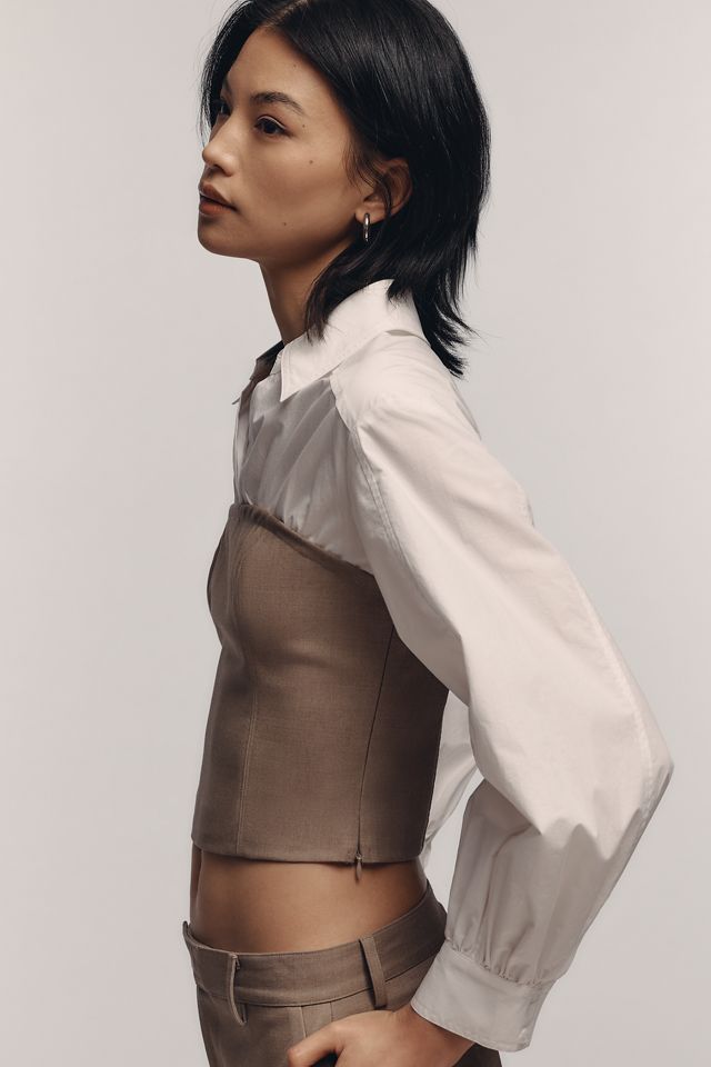 ASTR The Label Brooks Layered Corset Top #3